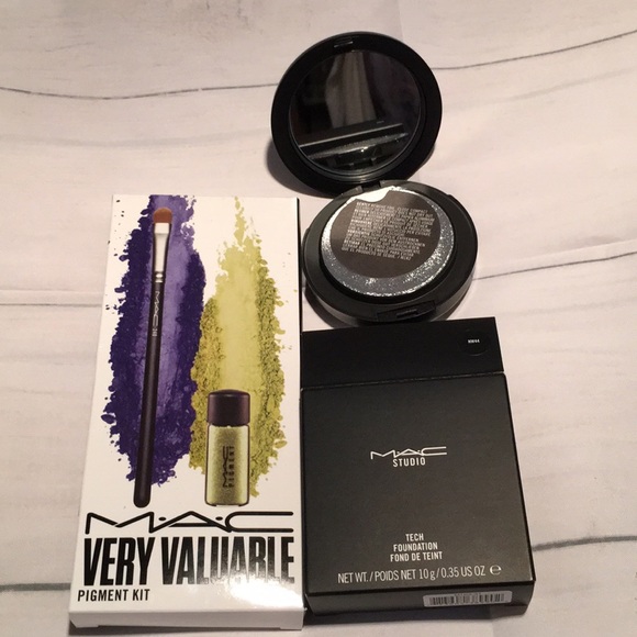 MAC Cosmetics Other - MAC FOUNDATION & VERY VALUABLE PIGMENT SET